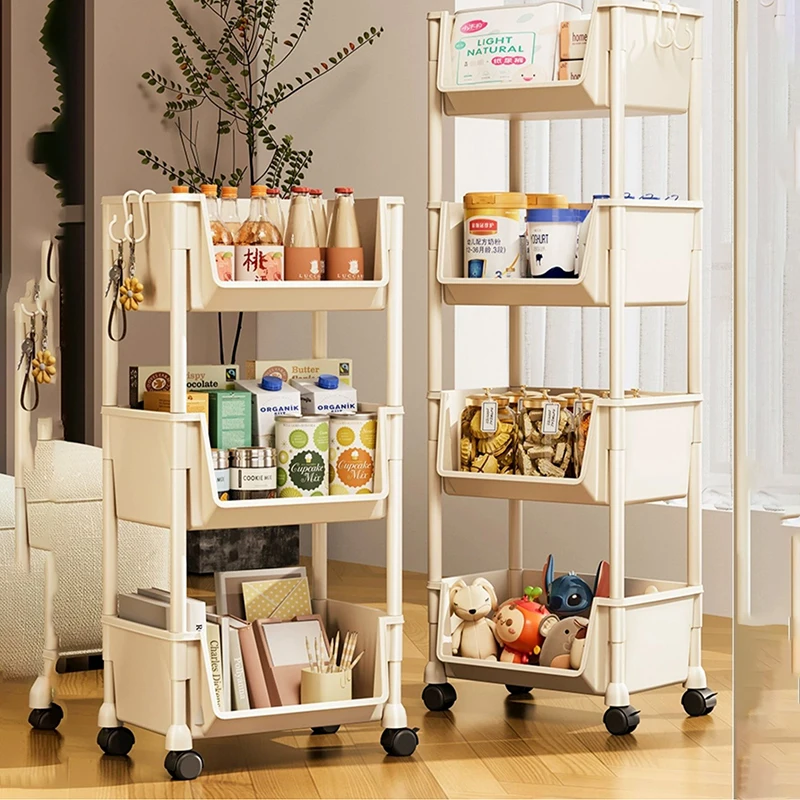 Bar Wine Cabinets Utility Cart Multi Use Functional Collapsible Mobile Serving Cart Food Keuken Trolley Restaurant Furiture