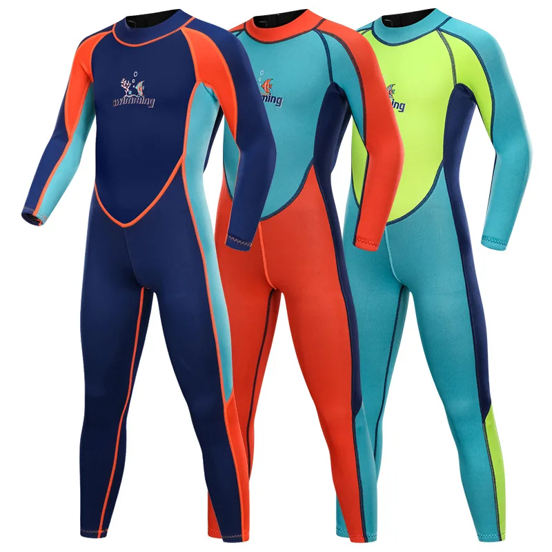 Sbart Diving Suit 2mm Surfing Suits Neoprene Wetsuit Neopren Wet Suit Windsurf Wetsuit Kids Uv Swimsuit Girls Full Body Swimsuit