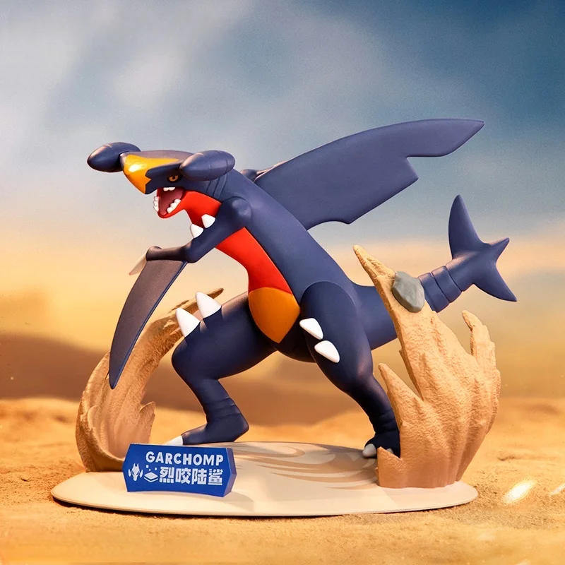 Original Genuine Pokemon Anime Action Figures Gardevoir Garchomp Collect Doll Tabletop Decorations Model Toys Birthday Gifts