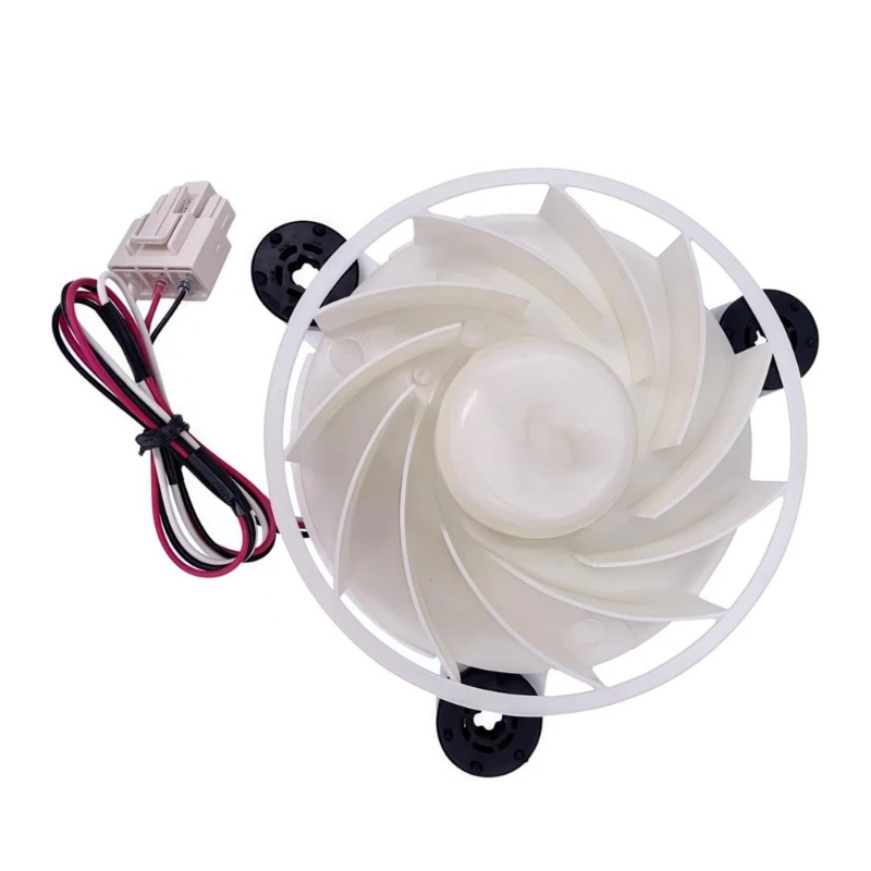 

96GF Energy Efficient Freezer Evaporator Fan Motor Replacement 12V 2.5W 1870RPM High Efficiency Refrigerator Cooling Part