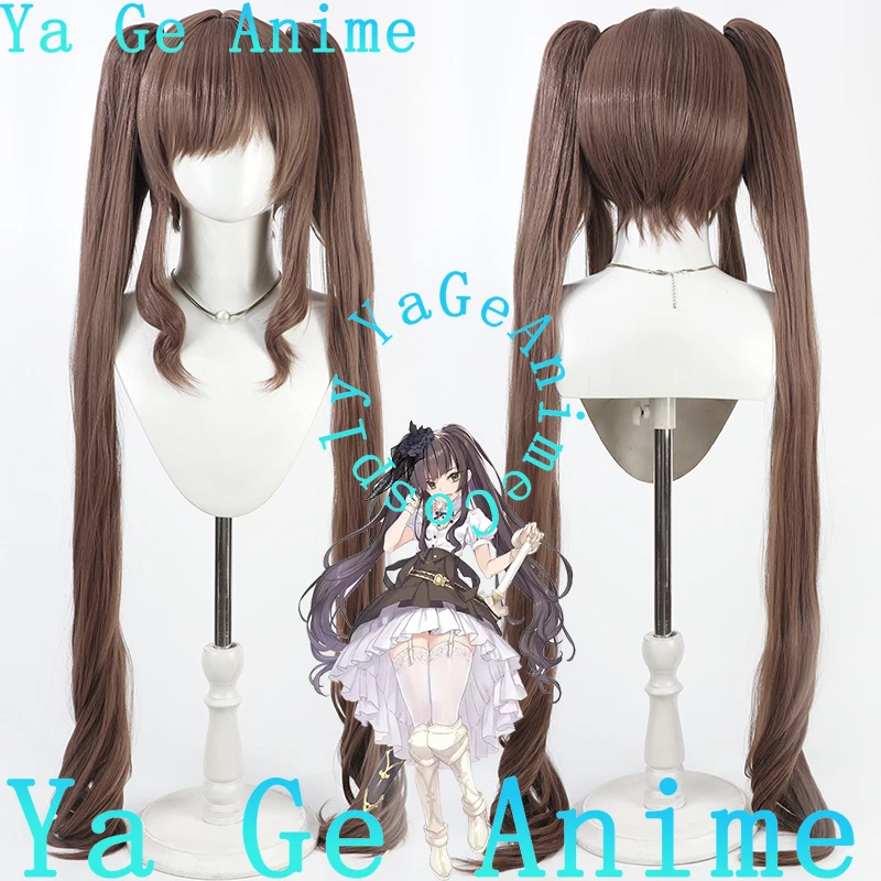 

In Stock Fast Shipping Iruma Women's Art High School Kamigori Kikumo Cosplay Wig Ponytail Anime Comic Reality Show Synthetic Wig