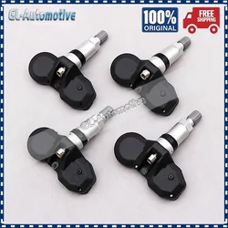 Set of (4) TPMS 7PP907275F Tire Pressure Sensor For Audi A4 A6 A8 Q7 R8 Bentley Arnage Brooklands Continental Porsche Boxster