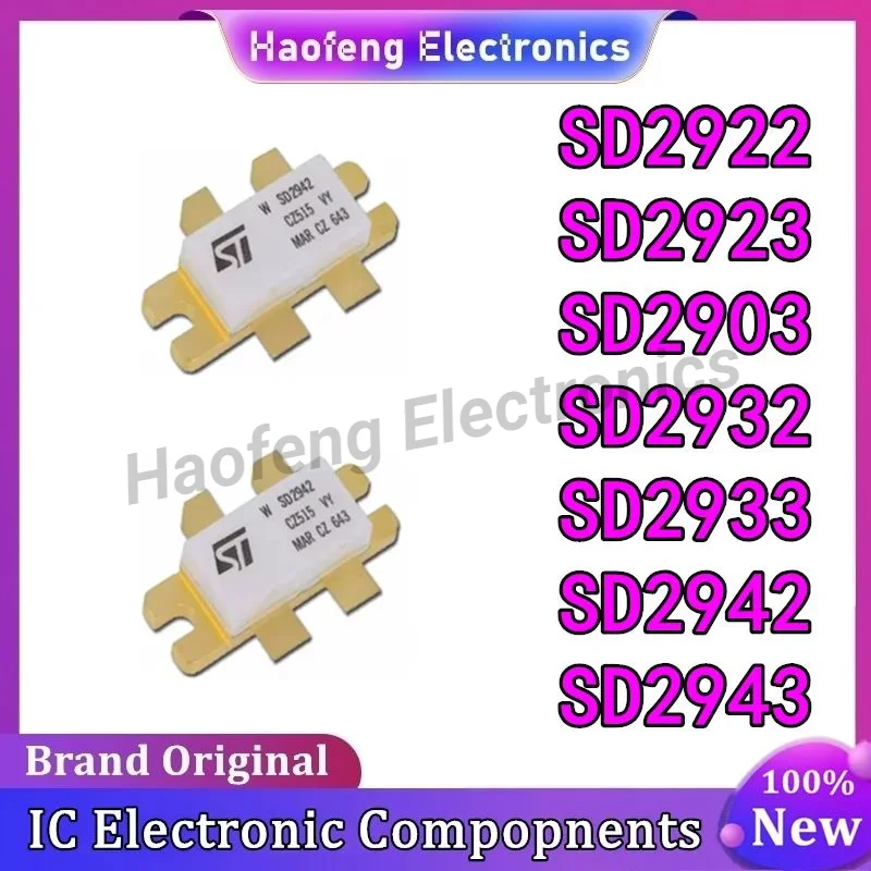 

SD2903 SD2922 SD2923 SD2932 SD2933 SD2942 SD2943 High Frequency Tube RF MOSFET Power Field Effect Transistor In Stock