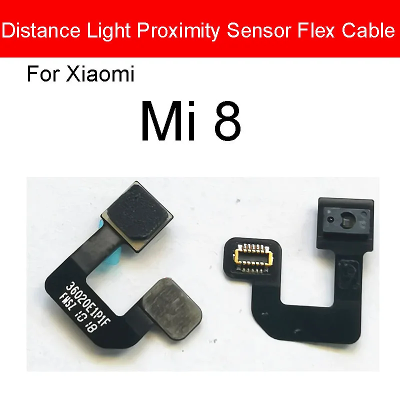 Distance Light Proximity Sensor Connector Flex Cable For Xiaomi Mi 8 9 SE 9T 10 10T Pro Lite CC9 CC9e For Xiaomi Mi Note 10 A3