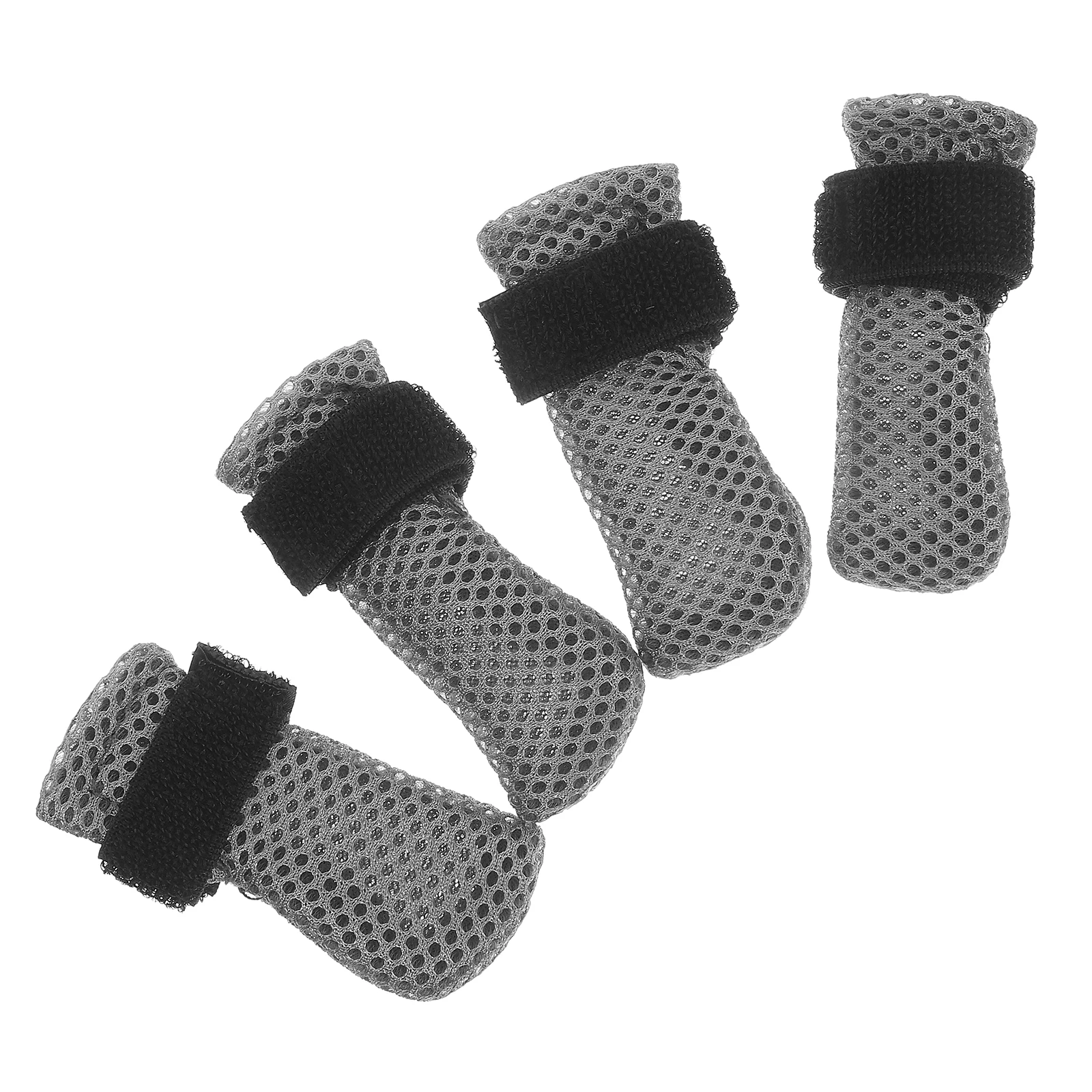 

4pcs Pet Booties Dog Socks Cat Foot Covers Anti Slip Summer Winter Outdoor Indoor Small Puppy Shoes Soft Warm Non Slip for Cats