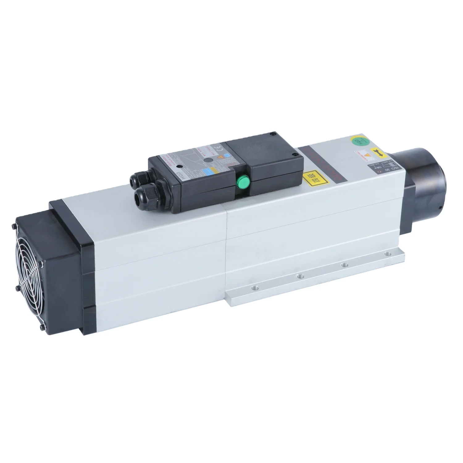 HQD GDL60-24Z-6 ISO30 6KW 24000rpm 12.5A 380V Air Cooling ATC Spindle Motors CNC Router Spindle Motor