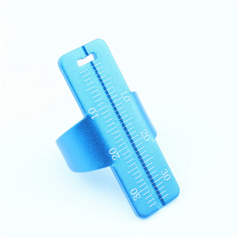 1Pcs Dental Finger Ruler Colorful Aluminium Rulers Dentist Endodontic Span Measurement Scale Gauge Instrument Measuring Tool