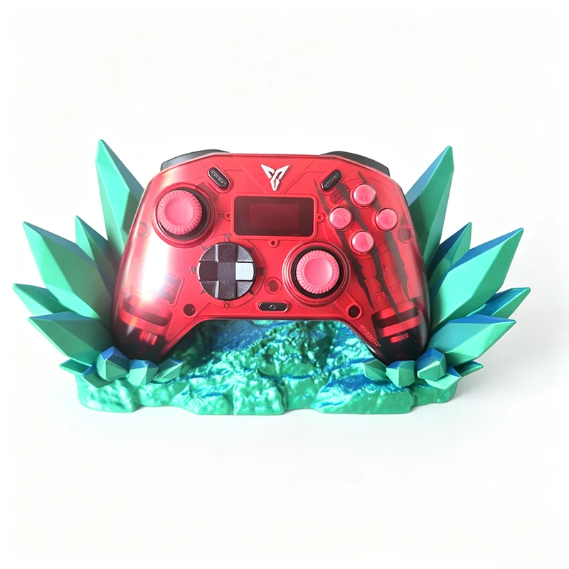 3D Printing Suitable for Xbox PS4/5 Game Controller Stand, colorful Diamond Iceberg Creative desktop Display Protection Base