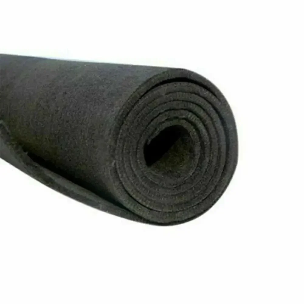 Graphite Felt Black Welding Protective Blanket Torch Shield Pack Protective Sheet Carbon Fiber High Temp 300*300mm Durable