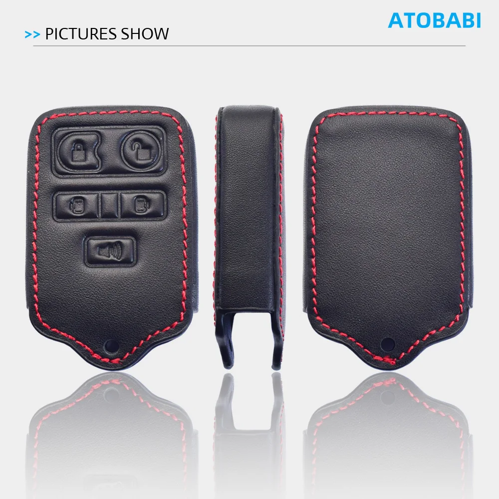 Leder Auto Schlüssel Abdeckung Tasche Für Ford Crown Victoria Focus Lincoln Aviator Navigator Mercury Mariner Mazda Pickup Fernbedienung Fobs Fällen – Detail 4