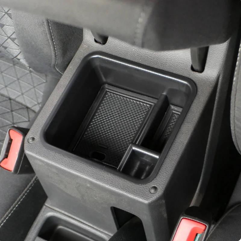 for Volkswagen VW T-cross Tcross 2018 - 2023 Car Console Armrest Storage Box Container Case Refit Styling car Accessories