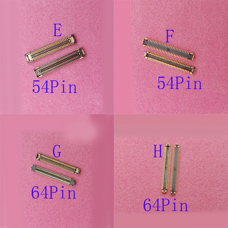 

2-10Pcs Lcd Display FPC Connector Usb Charger Charging Plug For Samsung Galaxy A50 A50S A507 A505 S10 Lite G770F 34 40 54 64 Pin