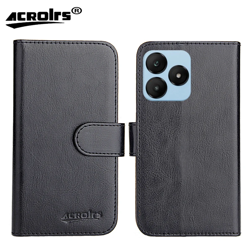 

Чехол Wiko Hi Enjoy 80 80S T60 5G, 6 цветов, роскошный флип-чехол в стиле ретро, мягкая кожа, эксклюзивный защитный чехол для телефона Crazy Horse