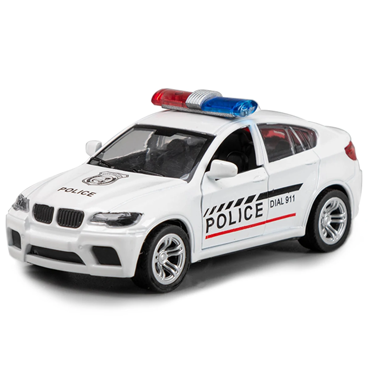 1: 32 die-casting model police car model off-road police car sports car series boys\' toys puzzle toys