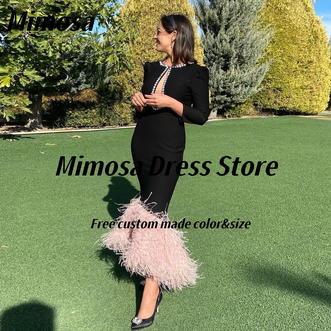 Mimosa Black Prom D…