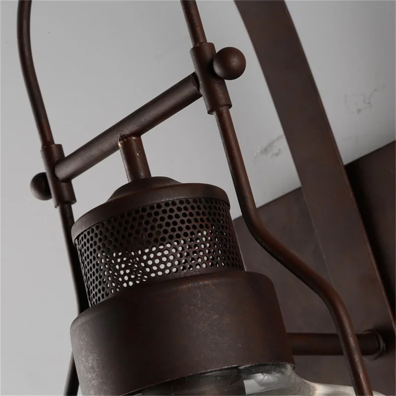 SOFEINA Industrial Retro Wall Light Clássico LED Originalidade Design Luminárias Interior Loft Quarto Lâmpada