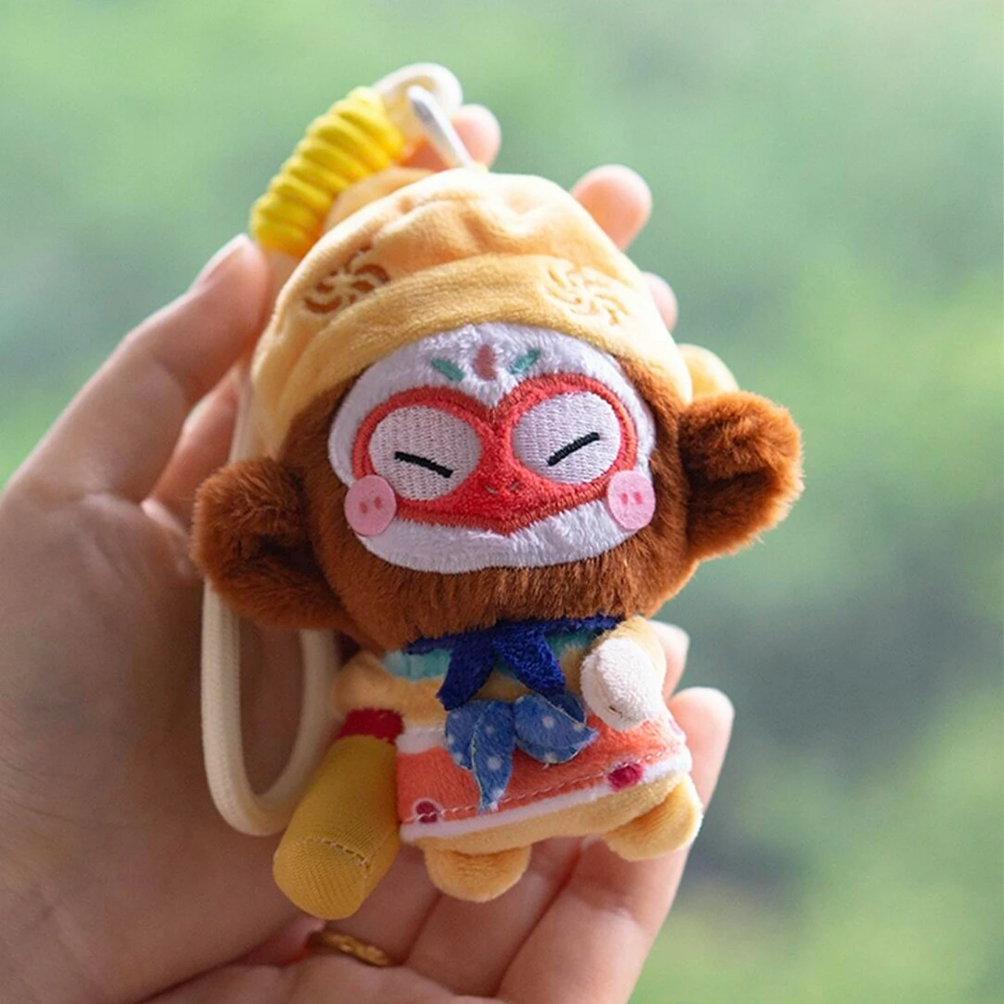 Hot Monkey King Plush Keychains Cultural And Creative Peripherals New Pendant Plush Doll Sun Wukong Doll Backpack Ornament Gift