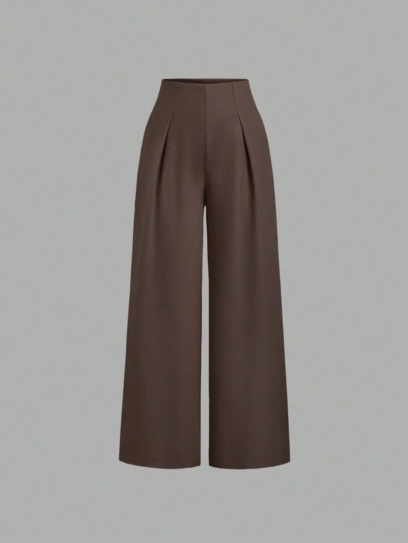 

Женские однотонные брюки с широкими штанинами для лета и осени