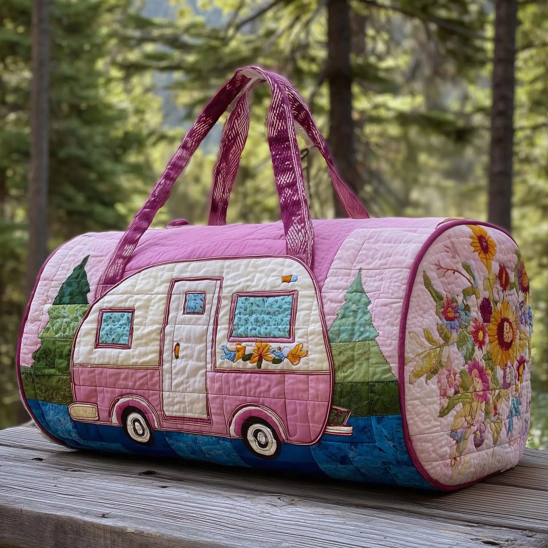3D Printed Quilted Travel Bags fashion Gifts Hiking Camping Handbag Personalized Tote Bag Beach Sport Bags casual Training Bag