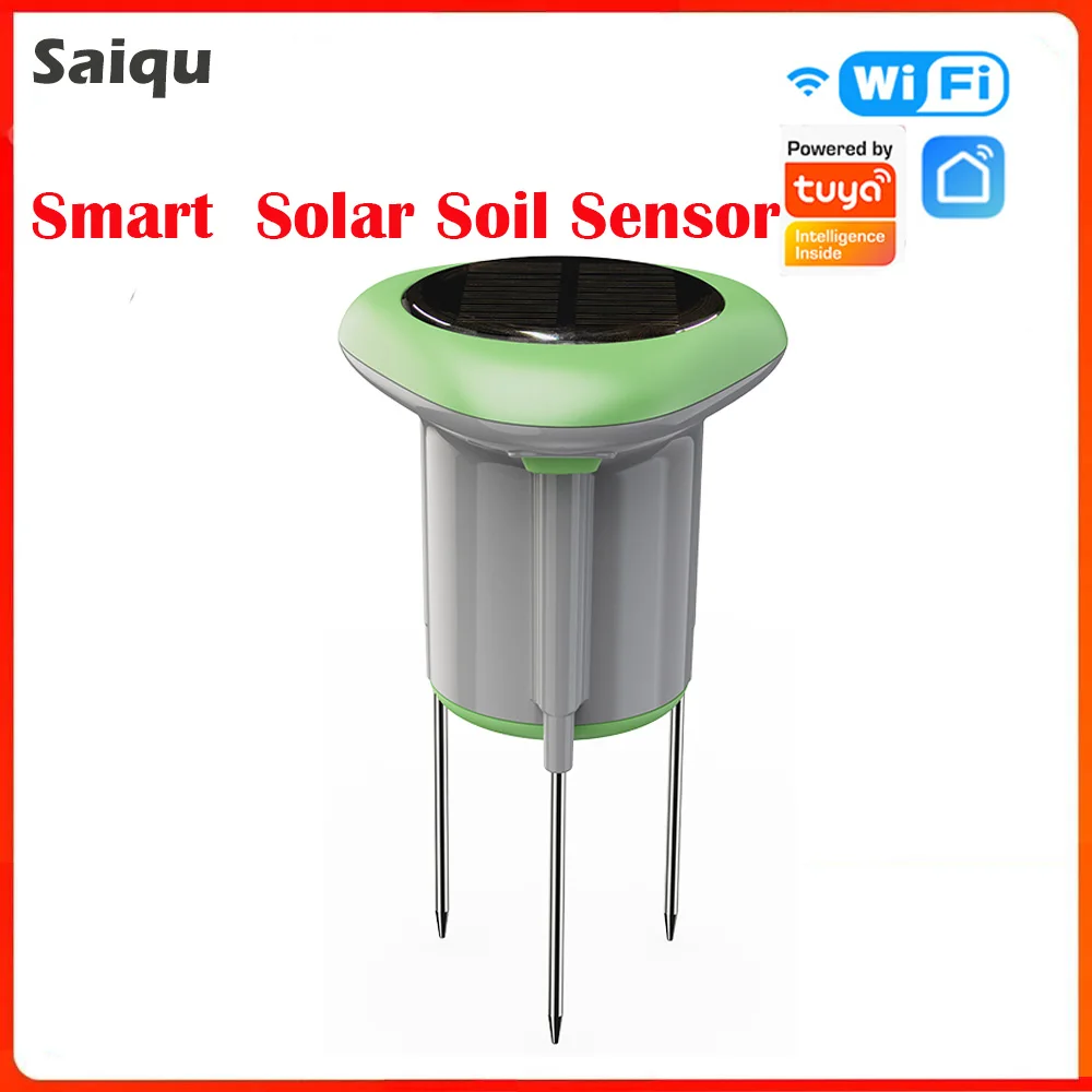 

Умный датчик почвы Tuya, измеритель температуры и влажности посадки, IP66, беспроводной тестер почвы, газонный сад