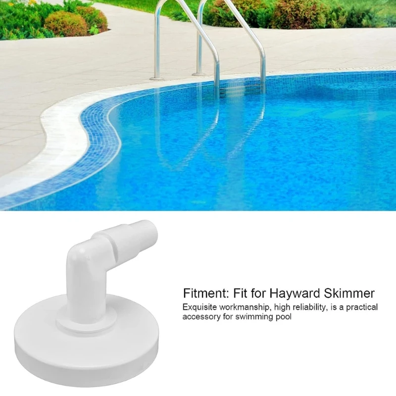 Schwimmbad Skimmer Korb Vakuum Platte 90 ° Schläuche Adapter Fit für SP1096 Dropshipping