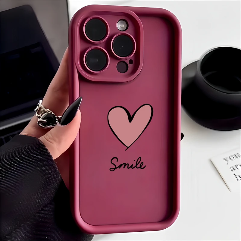 Cuore di Amore Cassa Del Telefono Per OPPO Realme C55 C11 C20 C53 C35 C33 C31 C30 C21Y C15 C25 8i 7i 5 11 GT Master Nazro50 5G Copertura Morbida