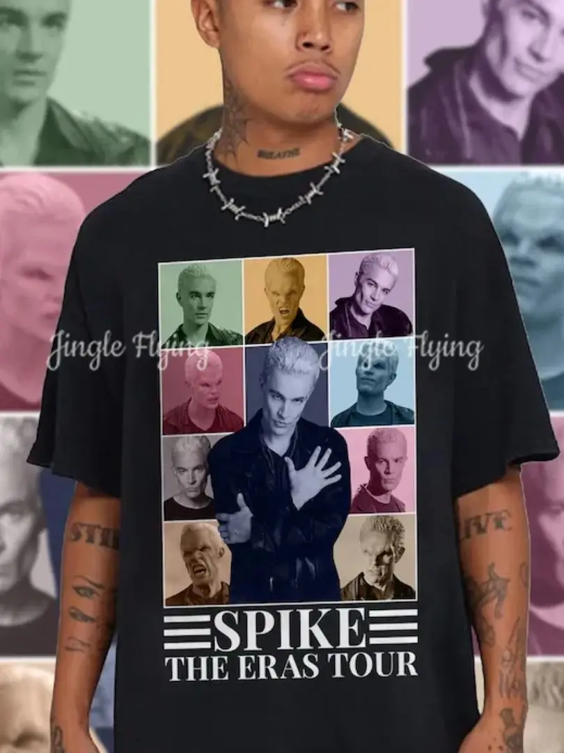 Spike The Eras Tour Style Shirt Buffy The Vampire Slayer Summers William Pratt Tee