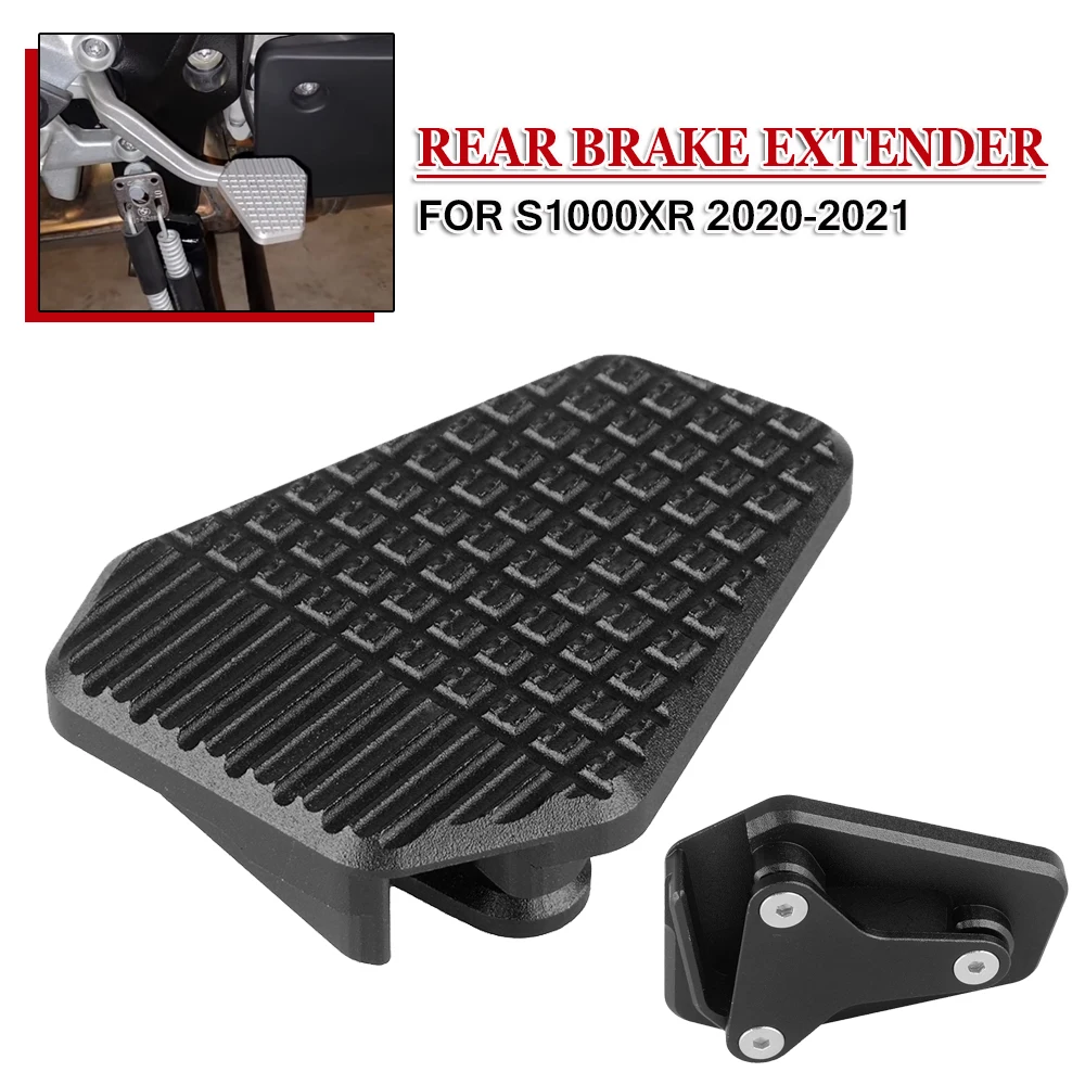 For BMW S1000XR S 1000 XR Motorcycle Accessories Rear Brake Lever Extension Pedal Step Tip Plate Enlarge Extender For S 1000XR