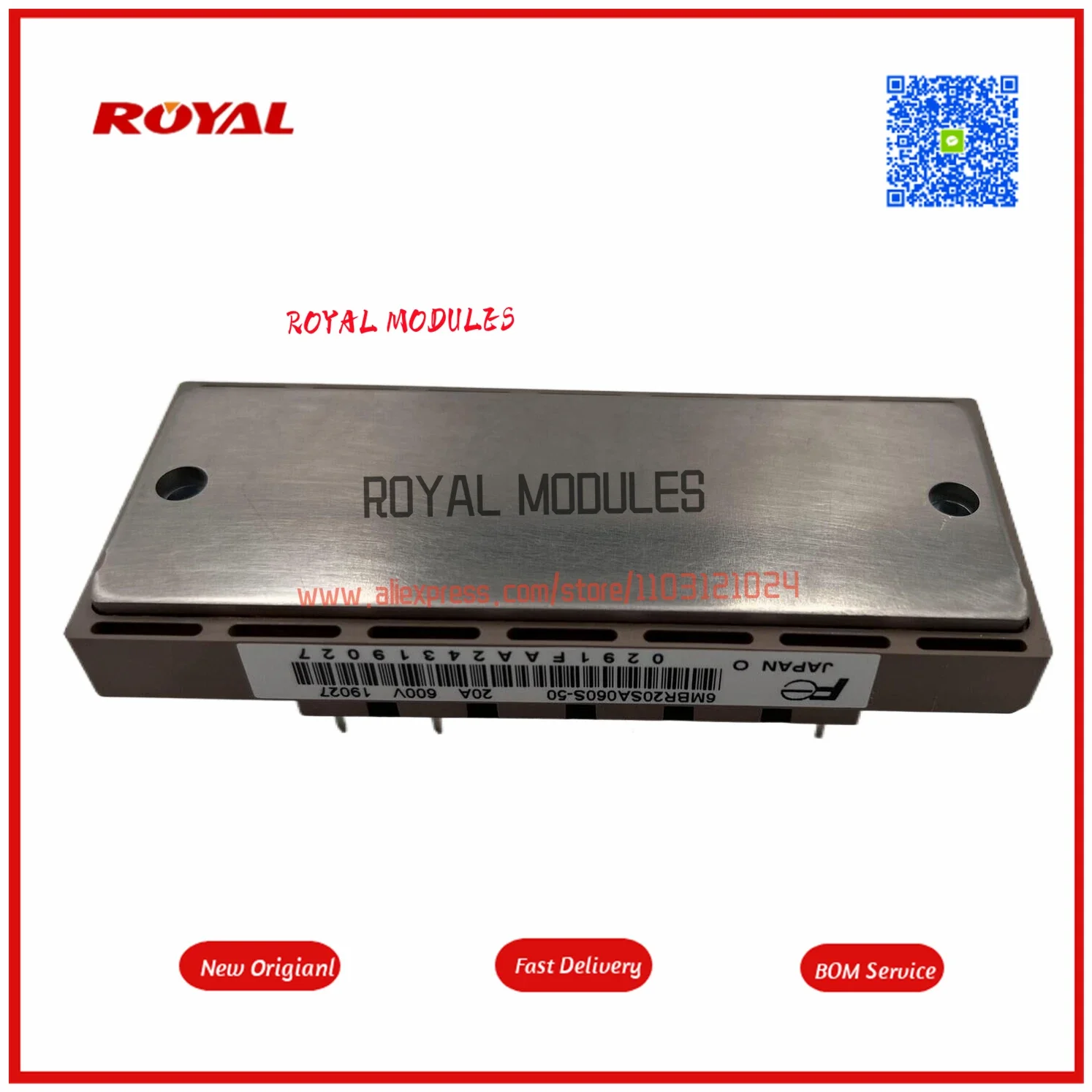 6MBR20SA060S-50 Novo Módulo