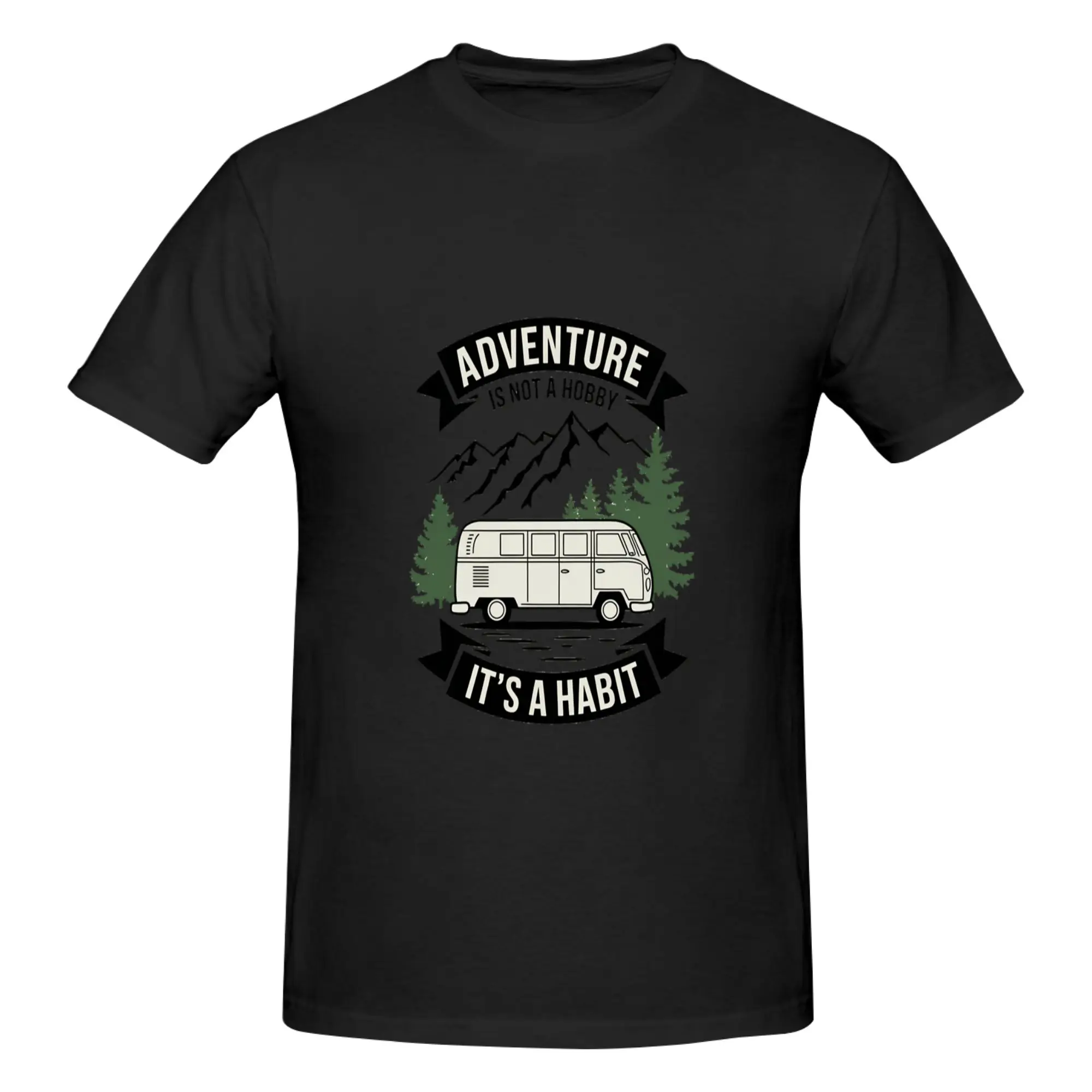 Funny Thrill Sports habit  Men's Printed T-Shirt Unisex T shirtKawaii
