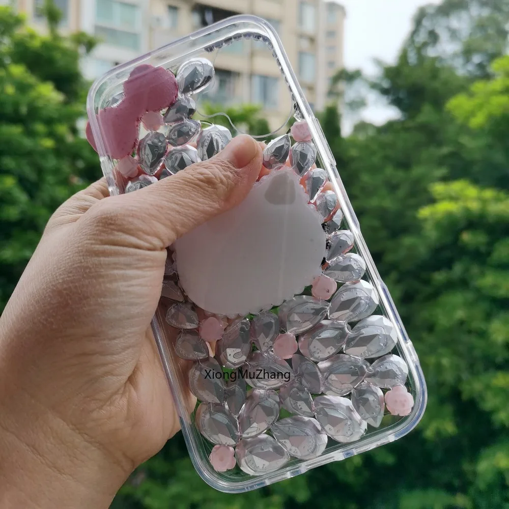 Sanrio Hello Kitty Pink Diamond Bow Niedliche Handyhülle für OPPO Find X9 X9Pro X8 X8 Ultra X8S X7 Ultra X6 Pro X5 Lite X3 Girl Cover – Detail 8