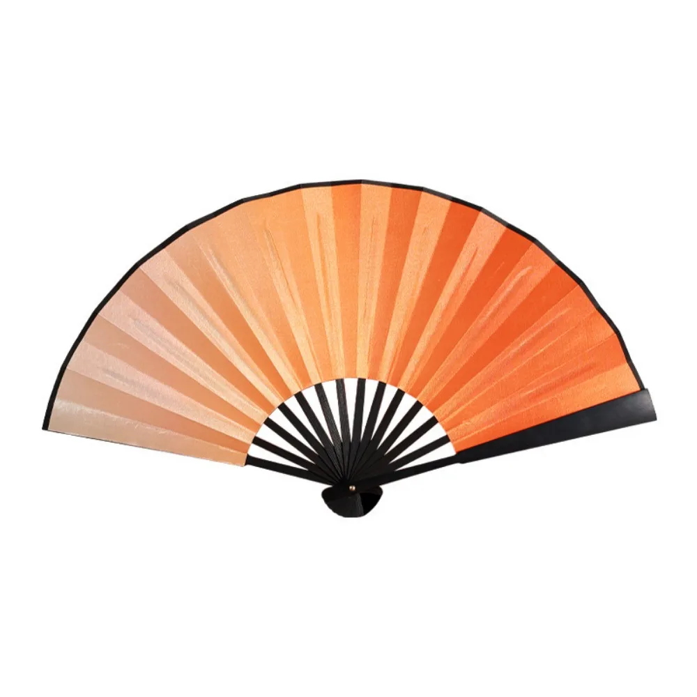 26.5cm Chinese Tai Chi Yoga Kung Fu Fan Plastic Bone Multistyles Pink Ink Flower Classical Dance Fan Chinoiserie Gift