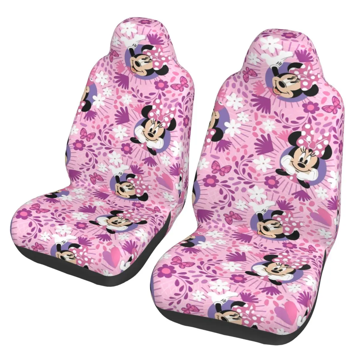 

Mickey Minnie Mouse Universal Car Seat Cover Waterproof AUTOYOUTH Cartoon Car Seat Covers Polyester Car Styling