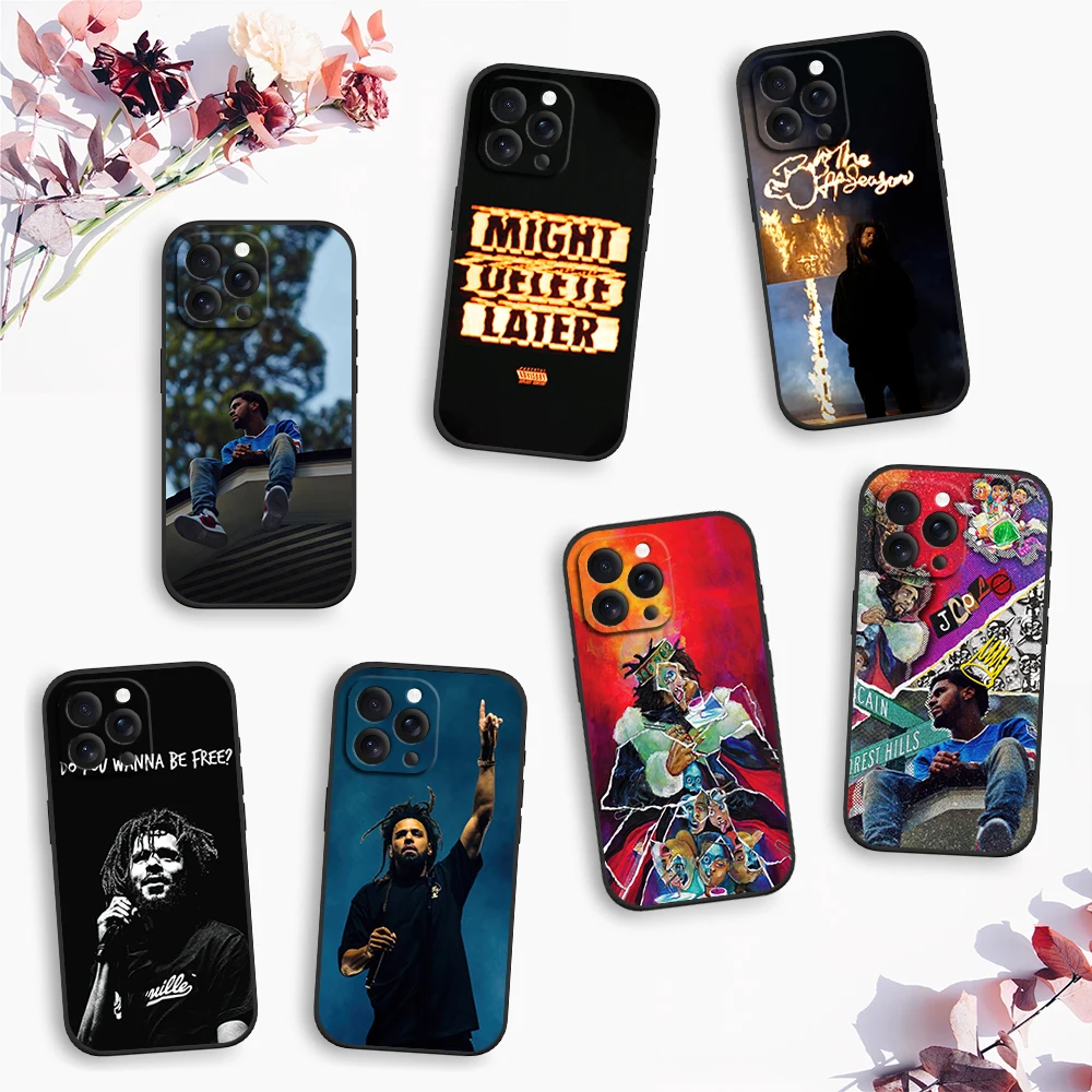 Rapper J Cole Might Delete Port Antonio Phone Case for iPhone 12 11 14 15 13 16 Max Plus Pro Black Soft Silicone Cover