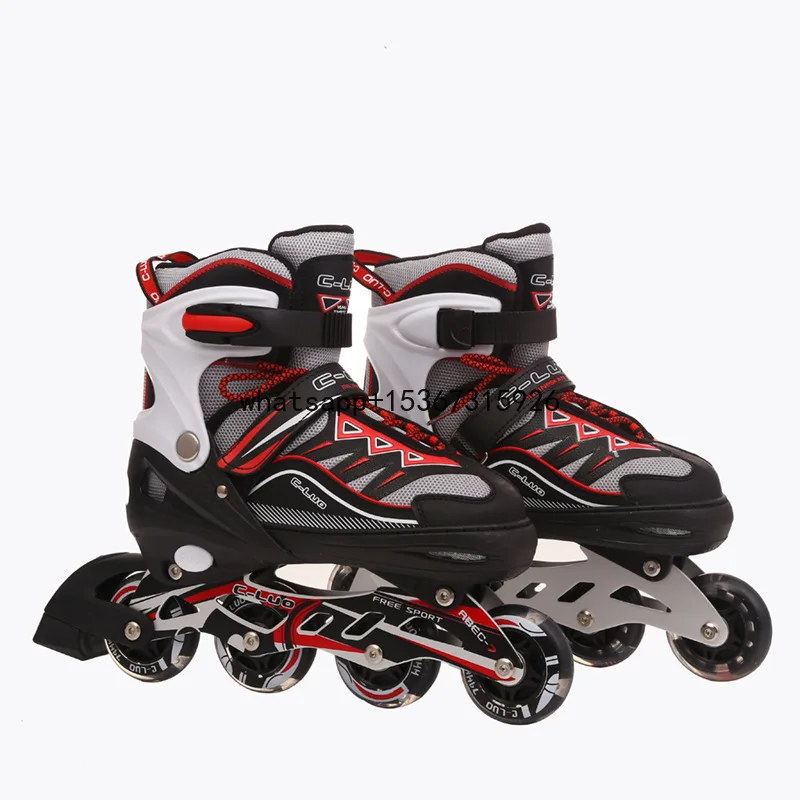 Skates Outdoor Blades Inline-Rollschuhe für Kinder Teenager Frauen mit leuchtenden Rädern für Indoor Outdoor Hinterhof Skaten