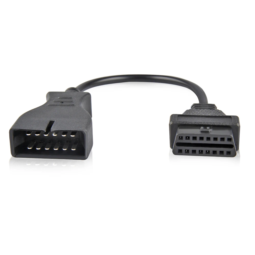 For Gm 12pin Obd 2 Obd2 Connector Gm12 Car Diagnostic Cable For Gm Vehicles Obd Cable Adapter To 16pin Obd2 Adapter For Daewoo