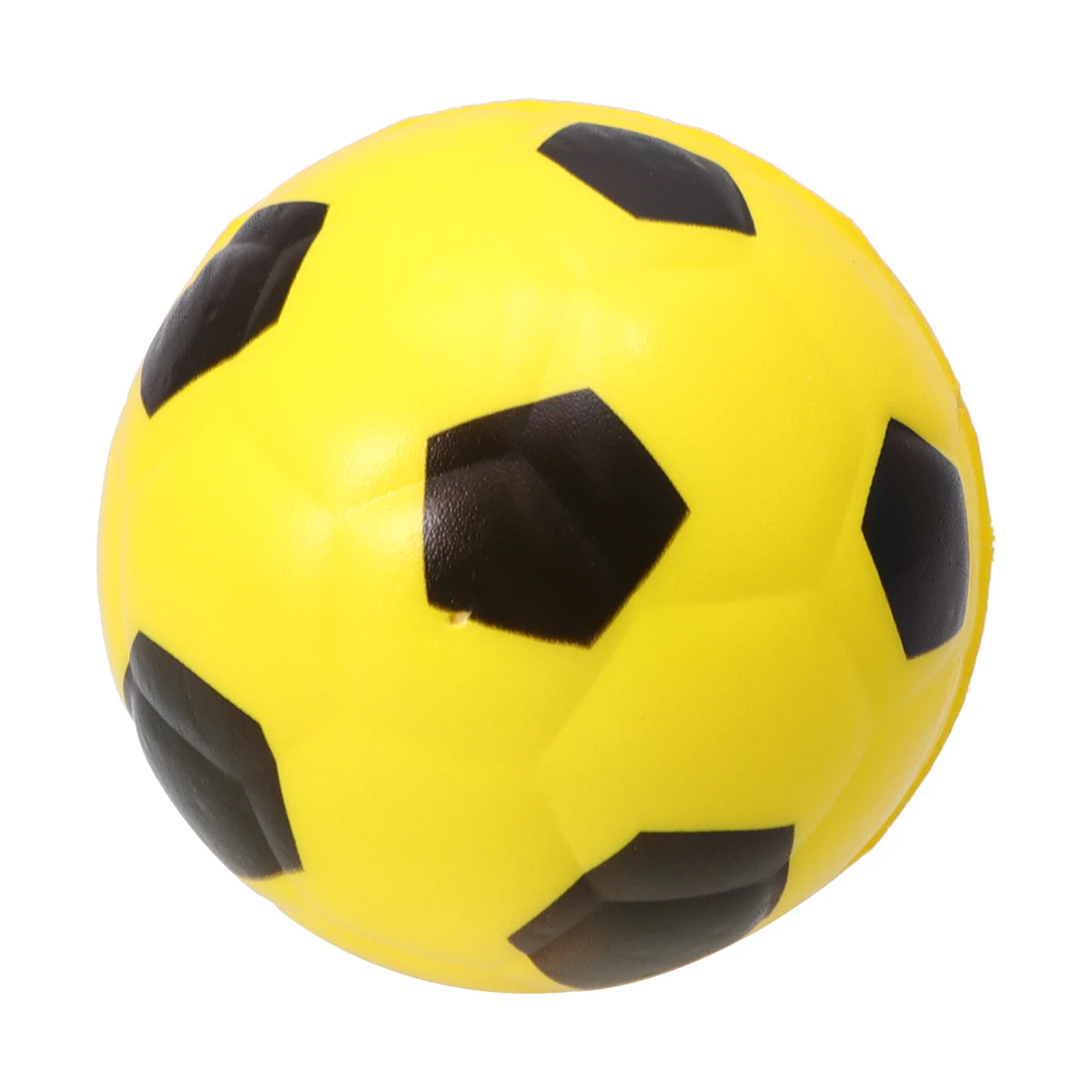 

1pc PU Football Toy Outdoor Sports Toys Solid Soccers Educational Props Kids Birthday Gift (10cm Color)