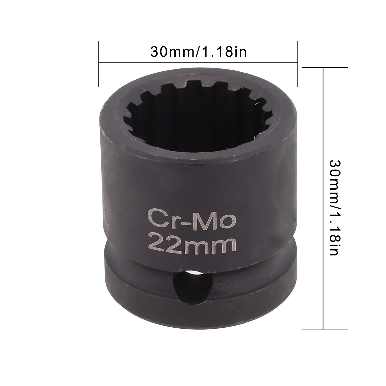 

Efficient For BMW CAMSHAFT SOCKET 2450487 1/2 Dr x 22mm 16PT B38 B48 B58 Carbon Steel Construction Easy Installation Process