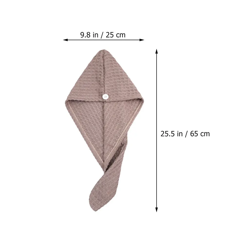 2 قطعة قبعات تجفيف الشعر لينة ماصة للماء يلتف التجفيف السريع أداة الشعر لصالون تجميل ساونا قبعة دش مرنة