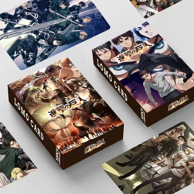 30-pecas-de-cartoes-lomo-de-attack-on-titan-anime-japones-pequenos-jogos-de-cartas-com-postais-mensagens-fotos-presente-de-colecao-brinquedo-presente-para-criancas