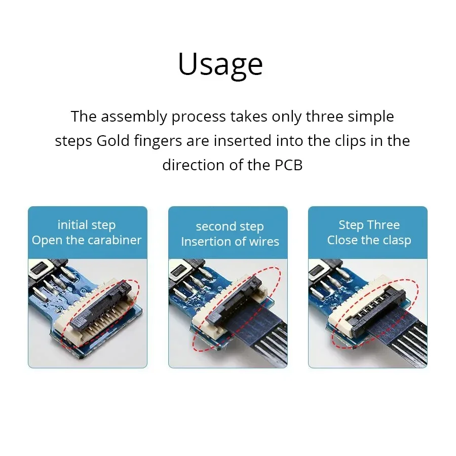 DIY USB 2,0 datos Micro tipo C Mini codo conectores Usb para teléfono ordenador cardán cámara Monitor plano Flexible Cable cargador FFC