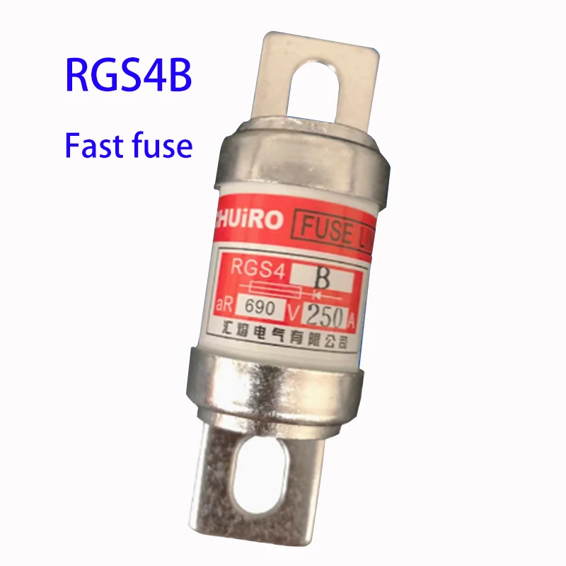 

RGS4-B fast fuse 660V 690V RGS4B 200A 250A 300A 315A 400A Ceramic Bolt Connected Fast Blow Acting Fuse Link