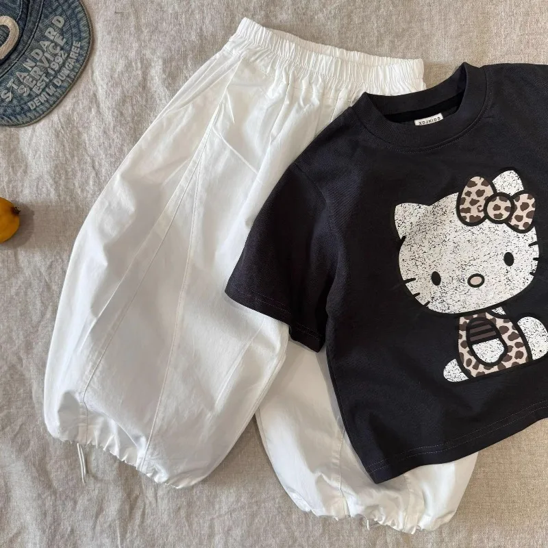 Kinder Jungen Hosen Bellbell Sommer Kinder Jungen Laternenhosen Dünne Lässige Hosen mit Elastischem Bund Kleinkind Jungen Hosen 1-10 Jahre Jungenhose – Detail 10