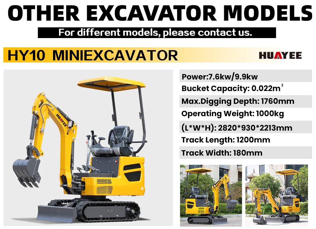 Mini-Bagger, 1,8t, Kundenspezifisches Modell, Multifunktionaler Bagger, Kleiner Landwirtschaftlicher Raupenbagger, Geeignet für den Heimgebrauch – Detail 15