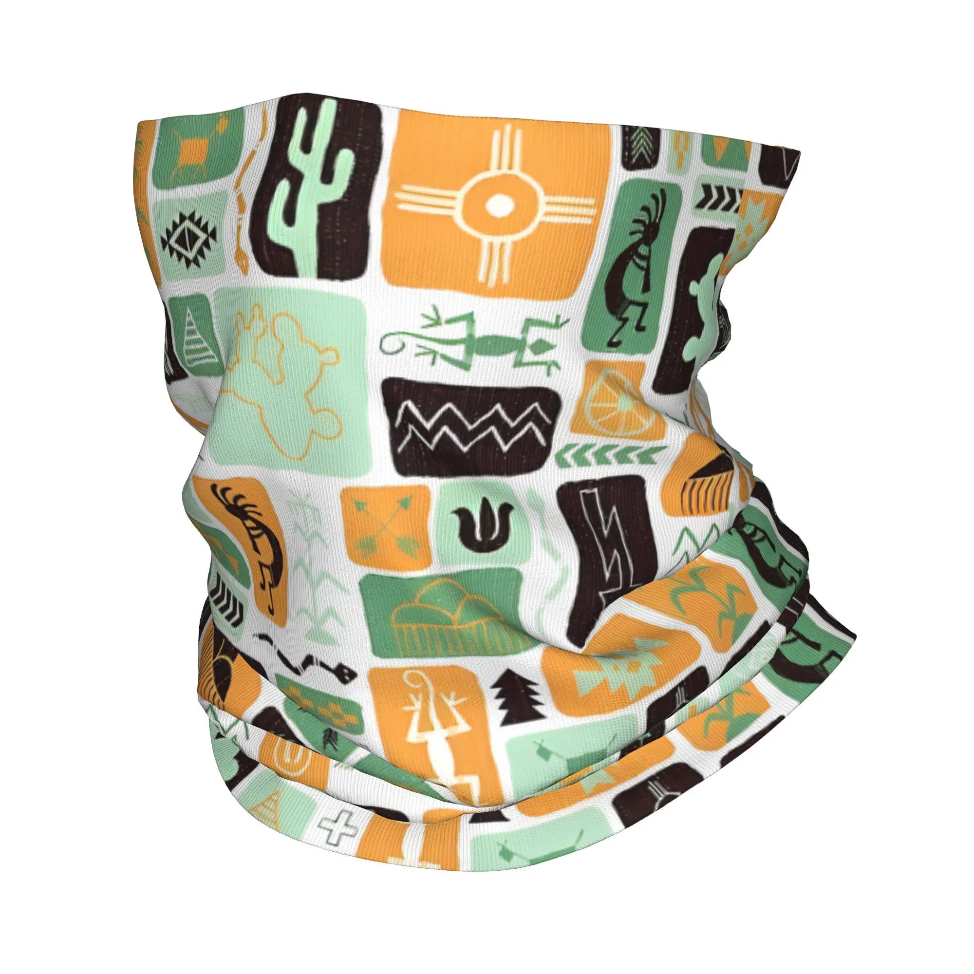 

Southwest Dreams Yellow Ocher Бандана на шею с принтом} Шарф с запахом Многофункциональная Балаклава для пешего туризма Унисекс для взрослых Всесезонный