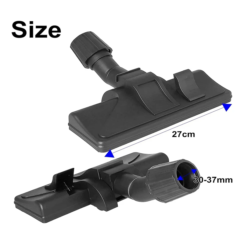 Universele Stofzuigerborstel, Multifunctionele Vloerborstel Met Zeer Aanpasbare Connector Van Ø 32-38 Mm Werkt Perfect Duurzaam