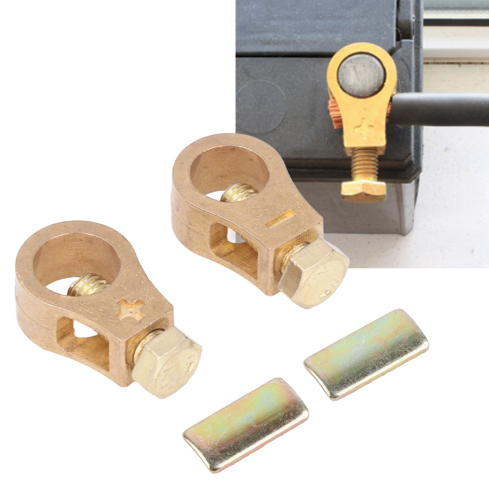 2Pcs Car Battery Te…