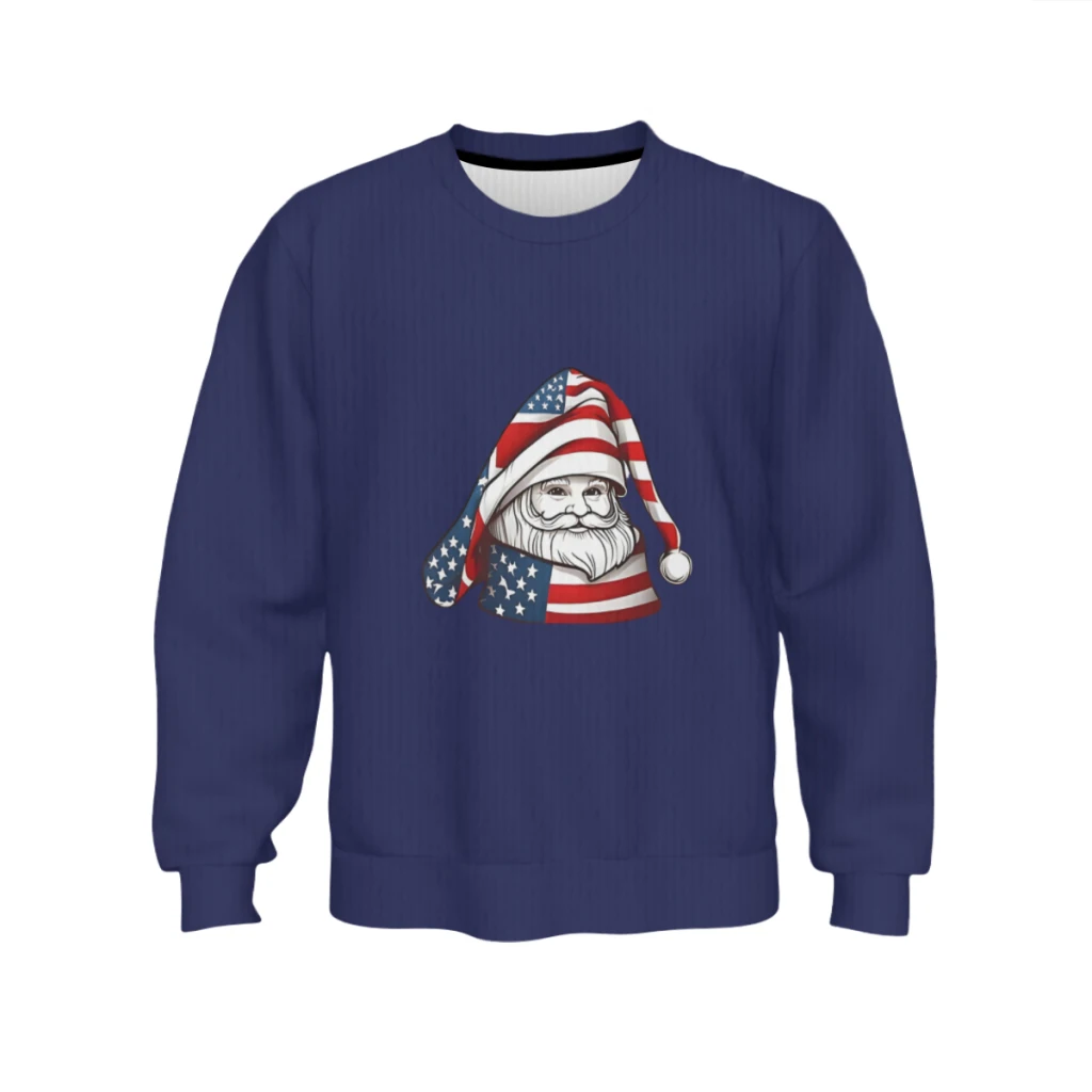 

Christmas Santa Claus Lightweight Sweatshirt