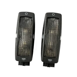 1pair Car Interior Reading light Dome lamp Ceiling Rear Black For VW Golf  mk4 Passat B5 Beetle for SKODA Fabia Superb