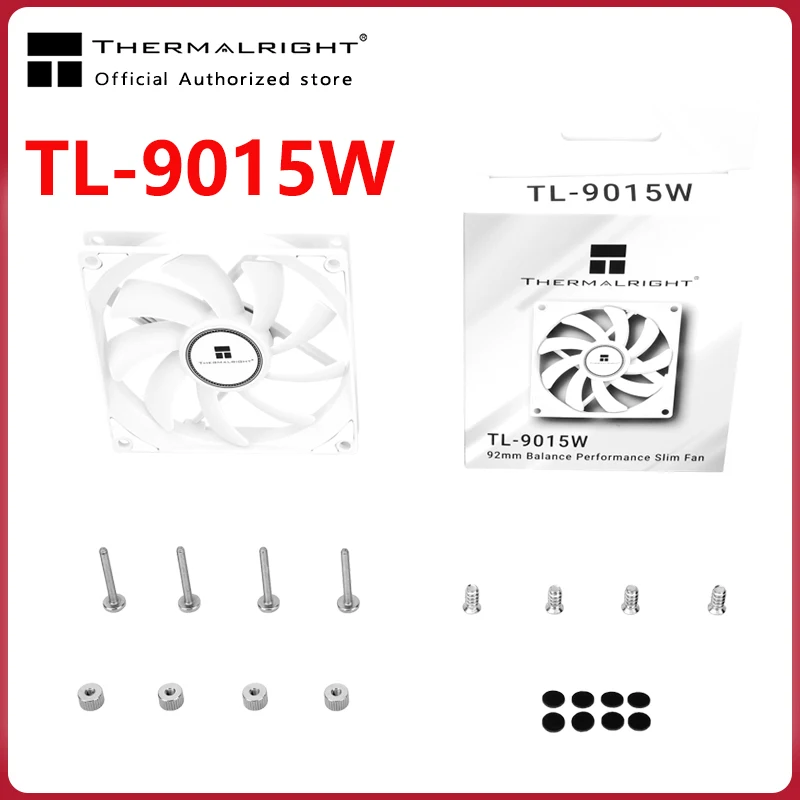 Thermalright TL-9015W pwm 4 pinos 90mm caixa do computador ventilador silencioso ventilador de refrigeração cpu silencioso ventilador caso ventilador refrigerador ventilador ventiladores 12v ajustar a velocidade do ventilador